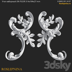 Stacking corner UN 7025R from RosLepnina 3D Models 