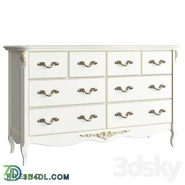 APg134 K02 G Sideboard Chest of drawer 3D Models