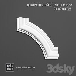 Decorative element М10 У1 3D Models 