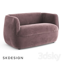 Sofa Spin 130cm 3D Models 