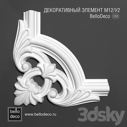 Decorative element M12 U2 3D Models 