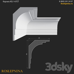 Cornice KG 147ET from RosLepnina 3D Models 