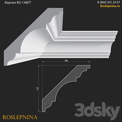Cornice KG 148ET from RosLepnina 3D Models 