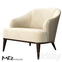 Armchair BEND by MdeHouse OM 3D Models 