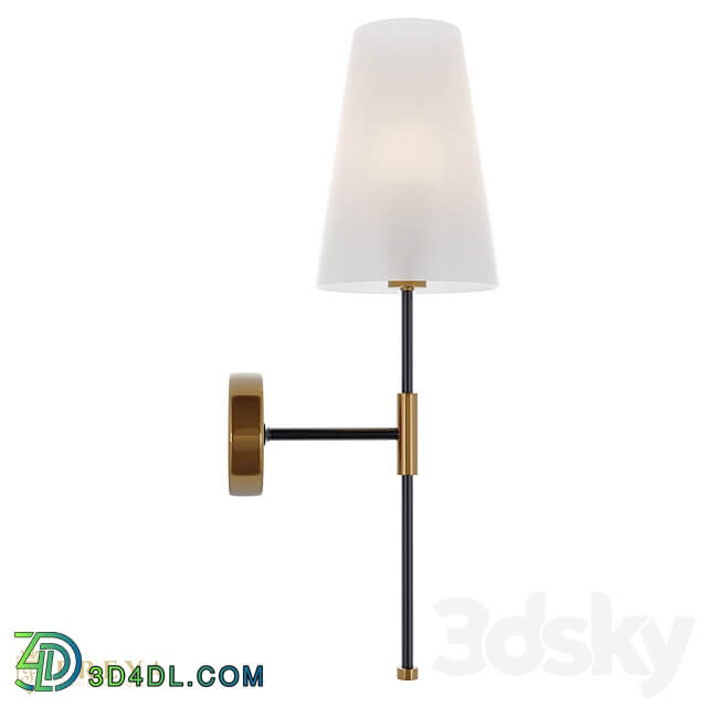 Wall lamp sconce FR5196WL 01BBS 3D Models