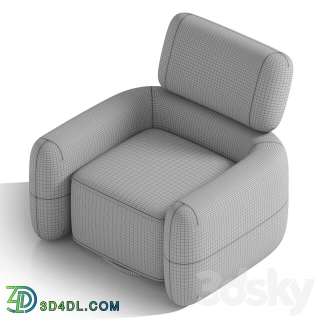 VOLUME armchair bino home 3D Models