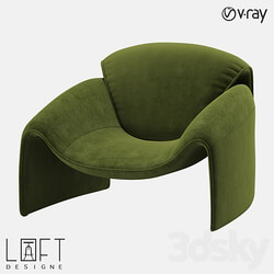 Armchair LoftDesigne 2883 model 3D Models 