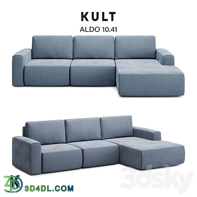 OM KULT HOME corner sofa ALDO 10.41 3D Models