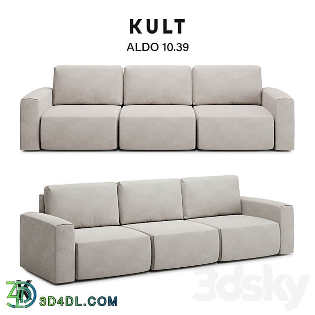 OM KULT HOME sofa ALDO 10.39 3D Models