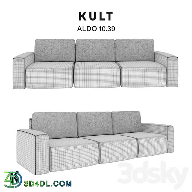 OM KULT HOME sofa ALDO 10.39 3D Models