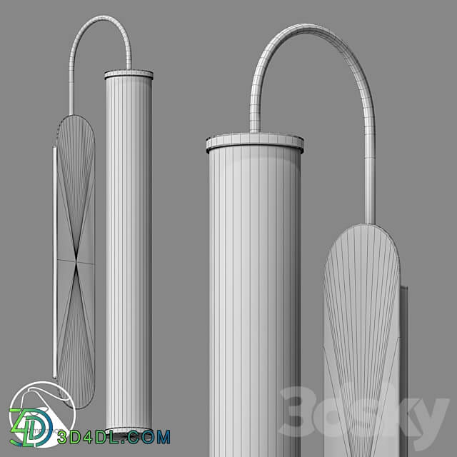 LampsShop.com B4202 Sconce Klome 3D Models