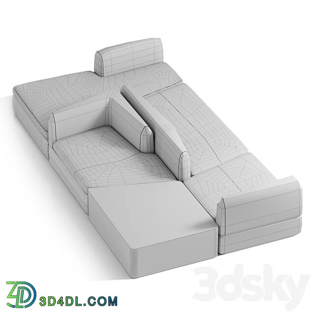 PUZZLE sofa bino home 3D Models