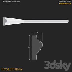 Molding MG 838D from RosLepnina 3D Models 