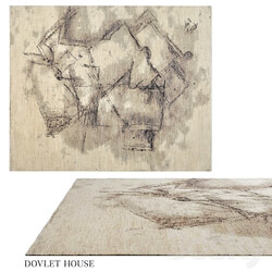 Carpet DOVLET HOUSE art 16645 3D Models 