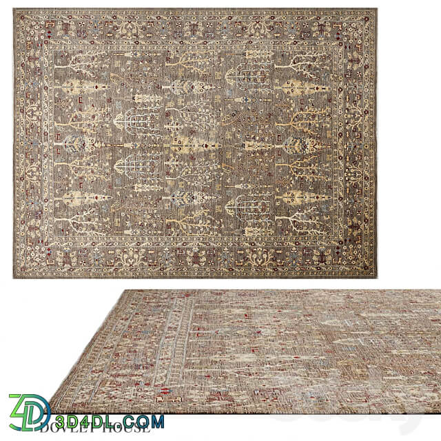 Carpet DOVLET HOUSE art 16661 3D Models