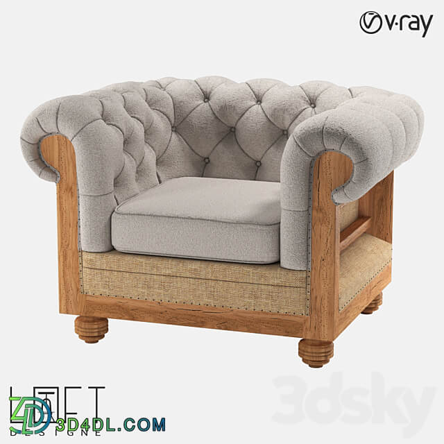 Armchair LoftDesigne 32511 model 3D Models