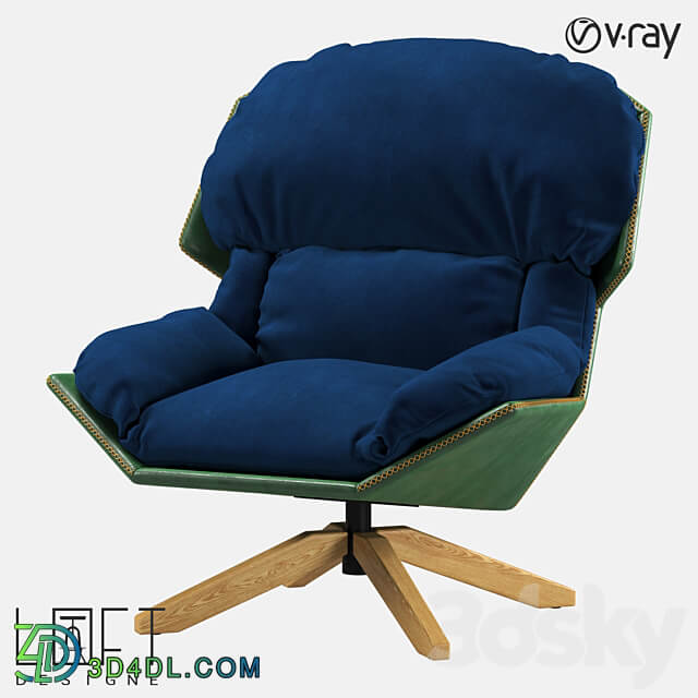 Armchair LoftDesigne 36564 model 3D Models