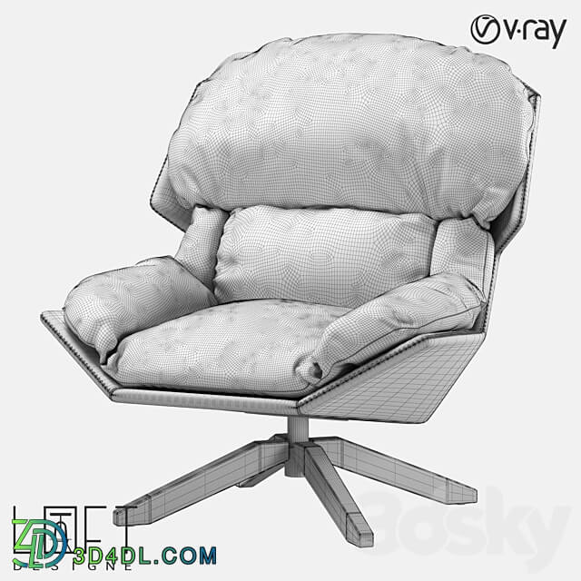 Armchair LoftDesigne 36564 model 3D Models