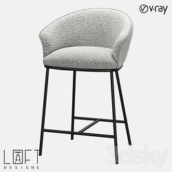 Bar stool LoftDesigne 37111 model 3D Models 
