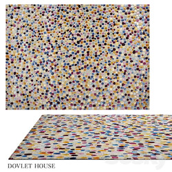 Carpet DOVLET HOUSE art 16695 3D Models 