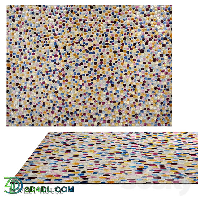 Carpet DOVLET HOUSE art 16695 3D Models