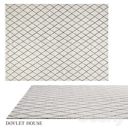 Carpet DOVLET HOUSE art 16698 3D Models 