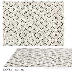 Carpet DOVLET HOUSE art 16751 3D Models 