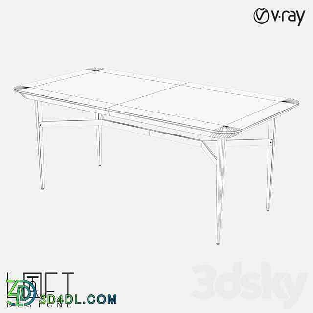 Table LoftDesigne 6692 model 3D Models