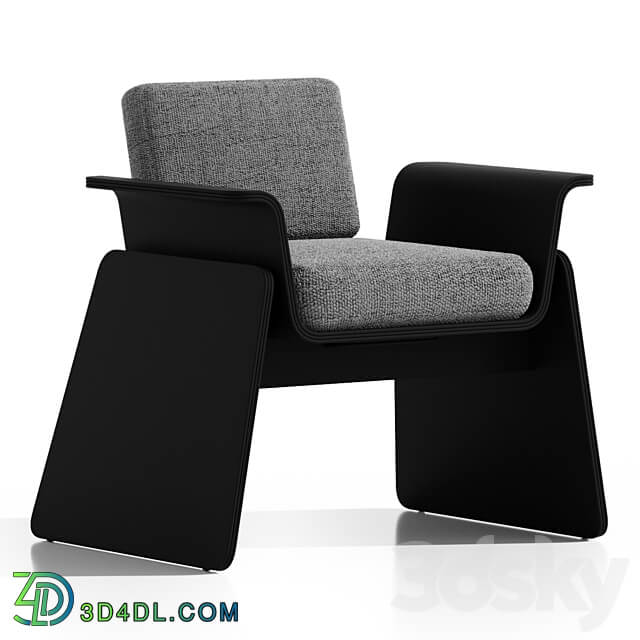 BASE bend armchair bino home 3D Models