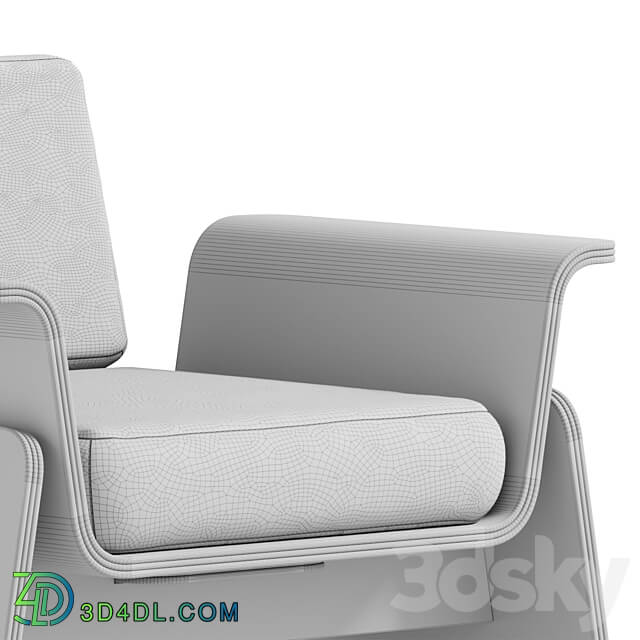 BASE bend armchair bino home 3D Models