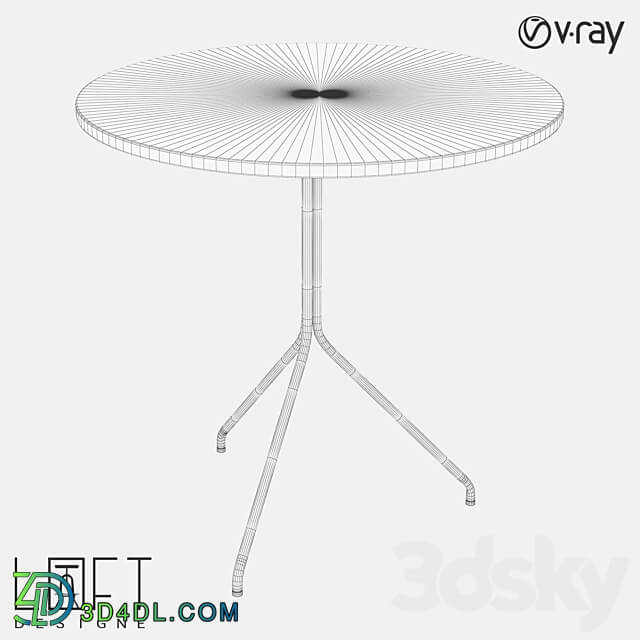 Table LoftDesigne 6952 model 3D Models