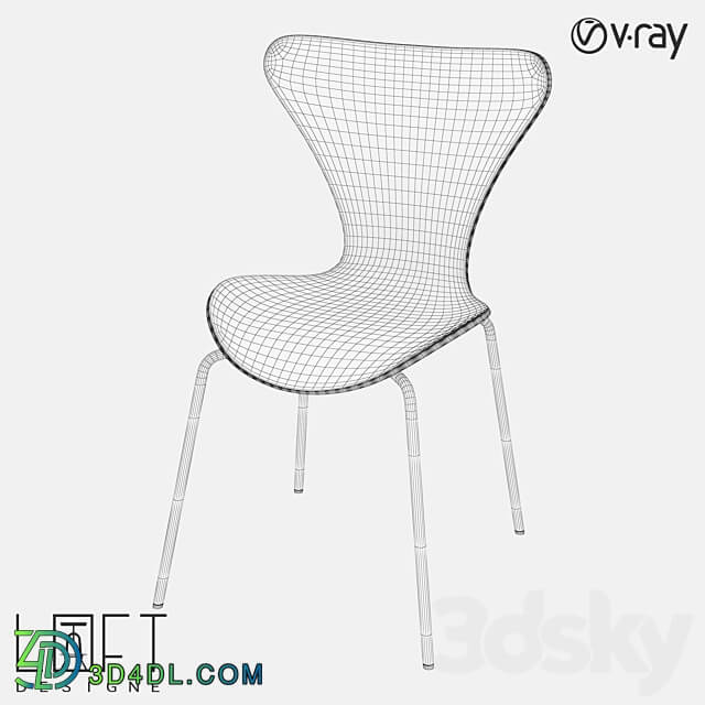 Chair LoftDesigne 36993 model 3D Models