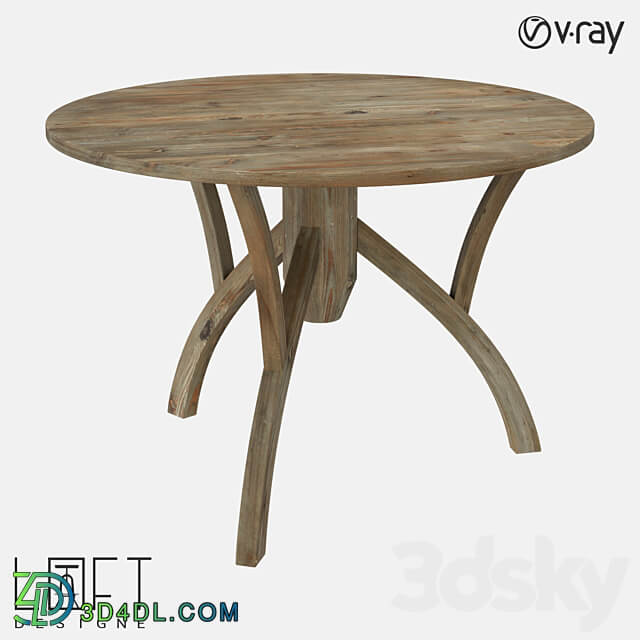 Table LoftDesigne 60966 model 3D Models