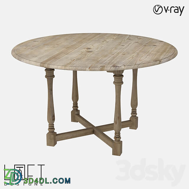 Table LoftDesigne 60968 model 3D Models