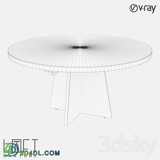 Table LoftDesigne 60971 model 3D Models