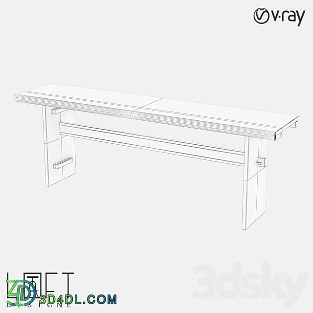 Table LoftDesigne 60972 model 3D Models