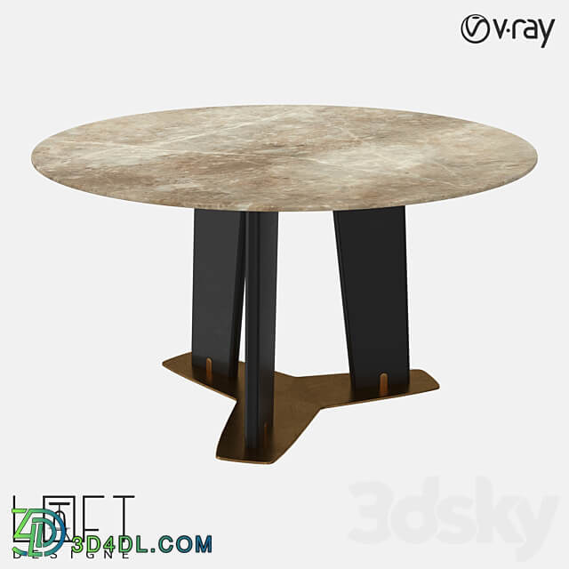 Table LoftDesigne 70024 model 3D Models