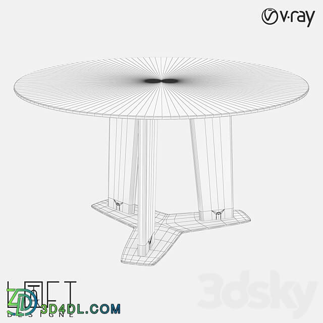 Table LoftDesigne 70024 model 3D Models