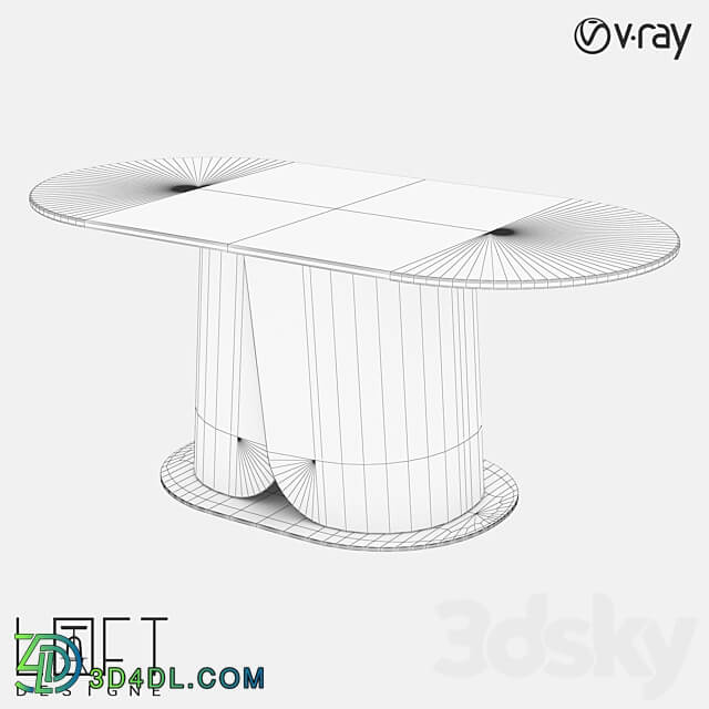 Table LoftDesigne 70025 model 3D Models