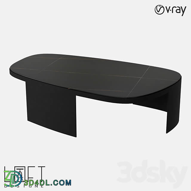 Coffee table LoftDesigne 70027 model 3D Models