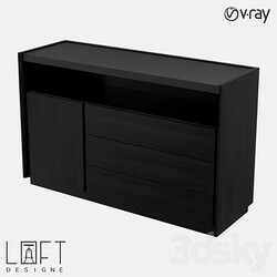 Chest of drawers LoftDesigne 81401 model Sideboard Chest of drawer 3D Models 