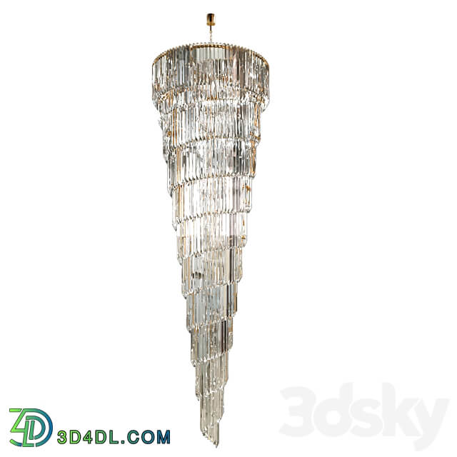 Hanging chandelier Patrizia Volpato Cristalli 5025 110 Pendant light 3D Models