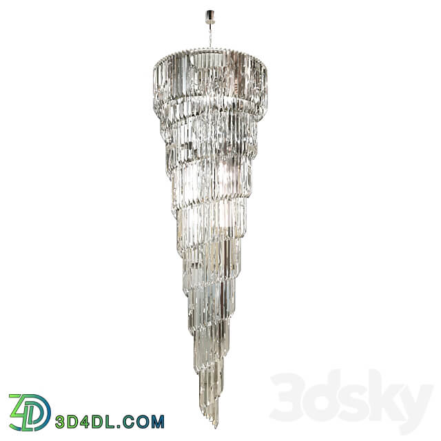 Hanging chandelier Patrizia Volpato Cristalli 5025 95 Pendant light 3D Models