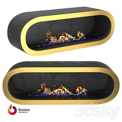 Floor biofireplace Kronco Orac 3D Models 