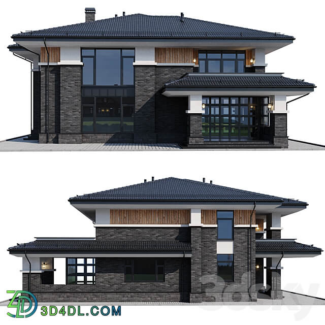 modern house 22 3D Models