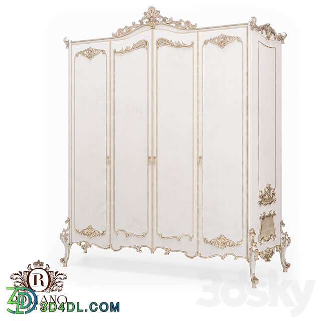  OM Wardrobe Isabella Romano Home Wardrobe Display cabinets 3D Models