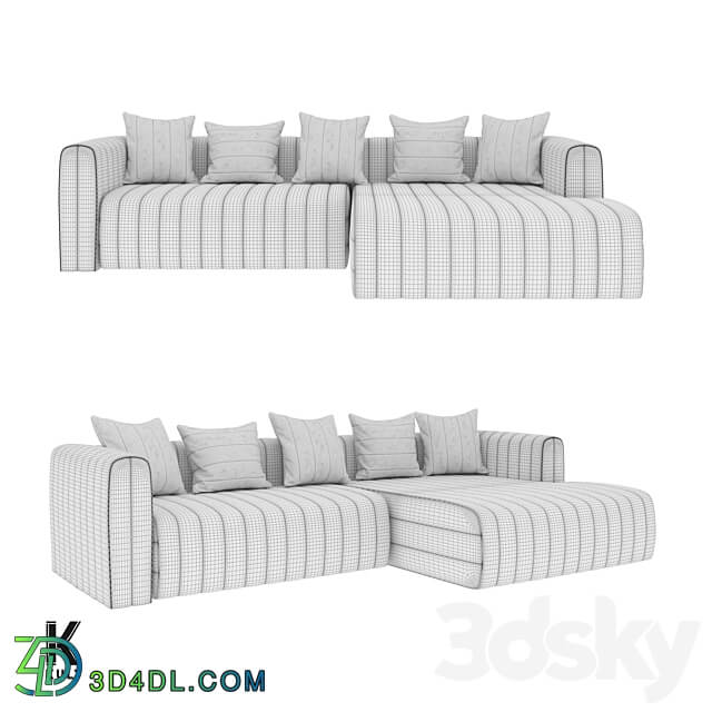 OM KULT HOME corner sofa BARDI 15.39 3D Models