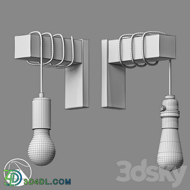 LampsShop.com B4231a Sconce Brus 3D Models