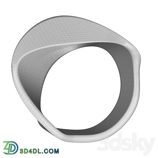 Ring Obrączka OM 3D Models