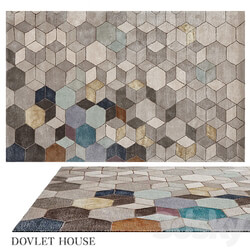 Carpet DOVLET HOUSE art 16863 3D Models 